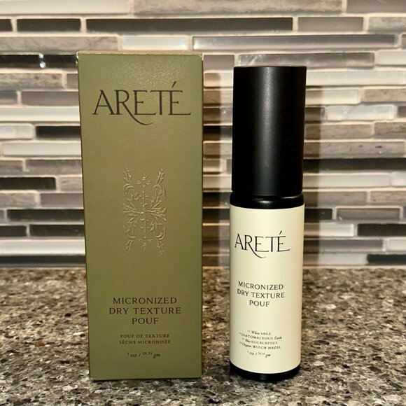 🤍 ARETÉ Micronized Dry Texture Pouf // Spray Powder - Picture 2 of 5